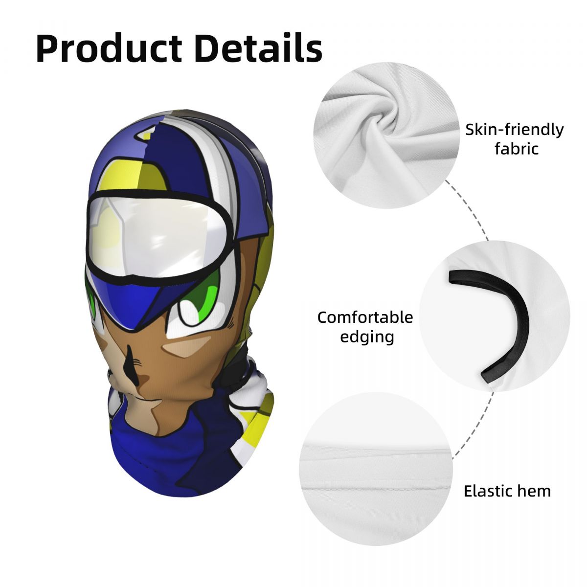 Megaman Video Game Mega Man Br - Fishing Mask Sun Protection recension och pris