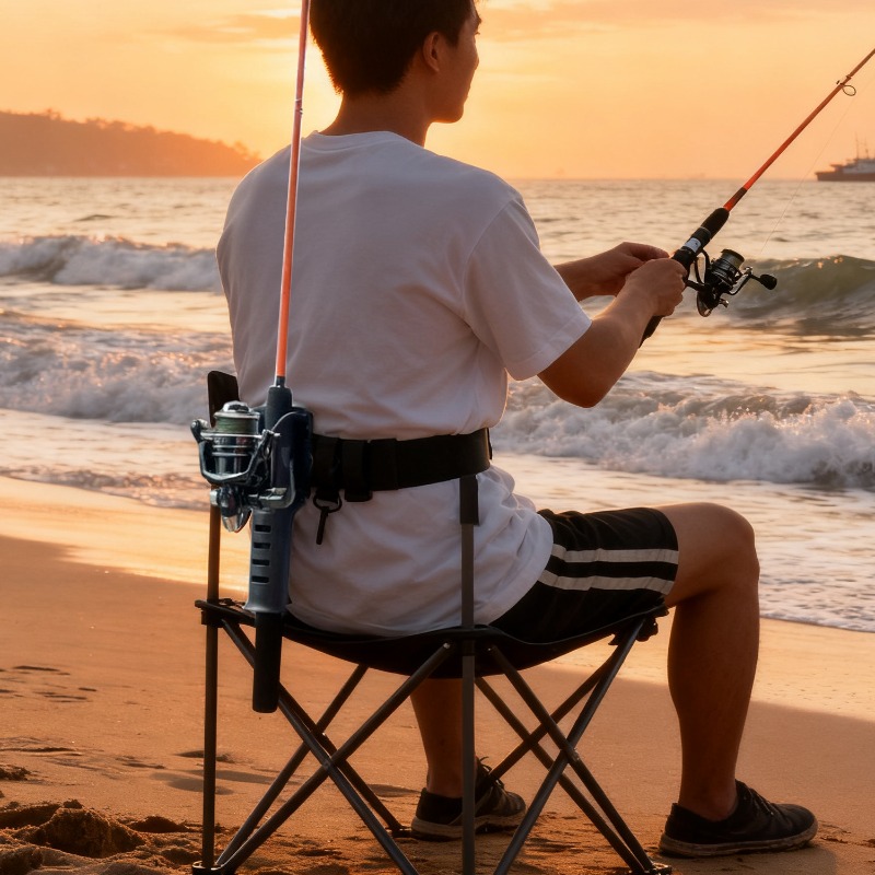 Outdoor Reusable Fishing Rod H - Fishing Belt recension och pris