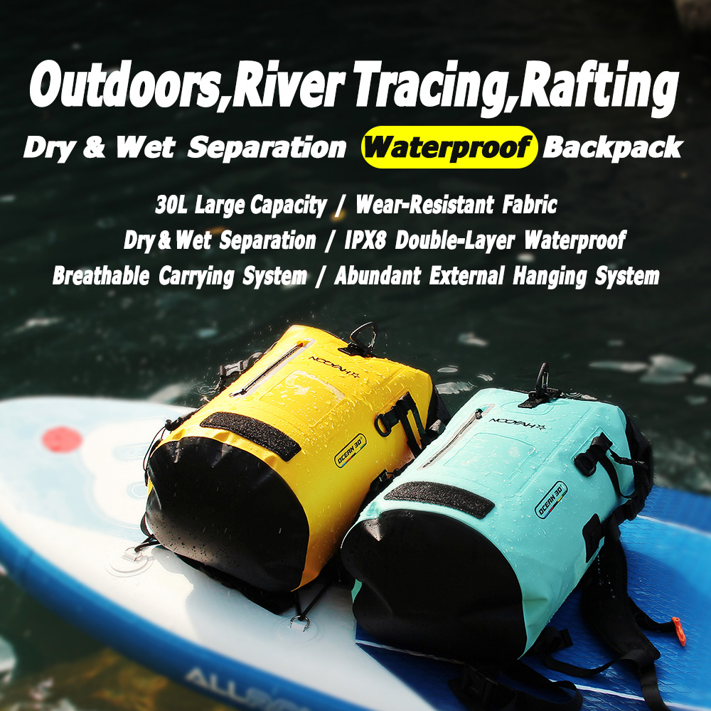 NOOYAH Dry Bag Waterproof Back - Fishing Bag Waterproof recension och pris