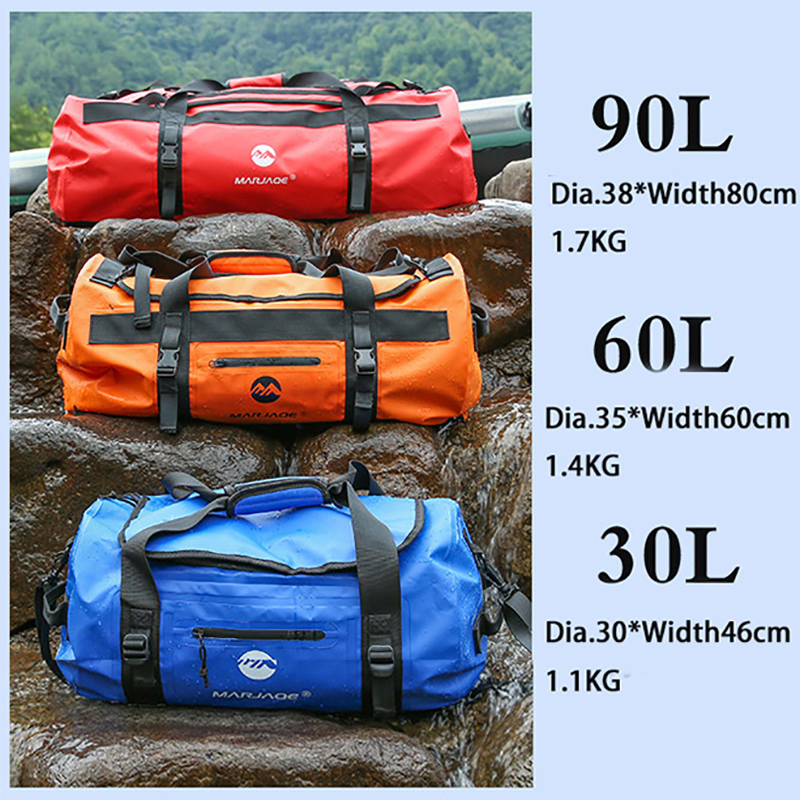 30L 60L 90L Waterproof Kayakin - Fishing Bag Waterproof recension och pris