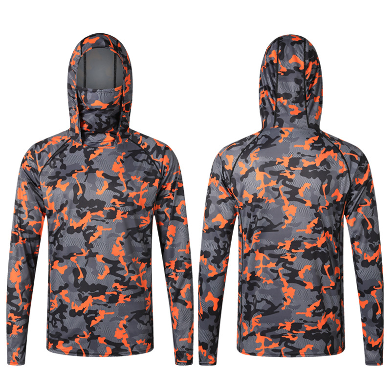 Camouflage Fishing T-shirt wit - Fishing Shirt Uv Protection recension och pris