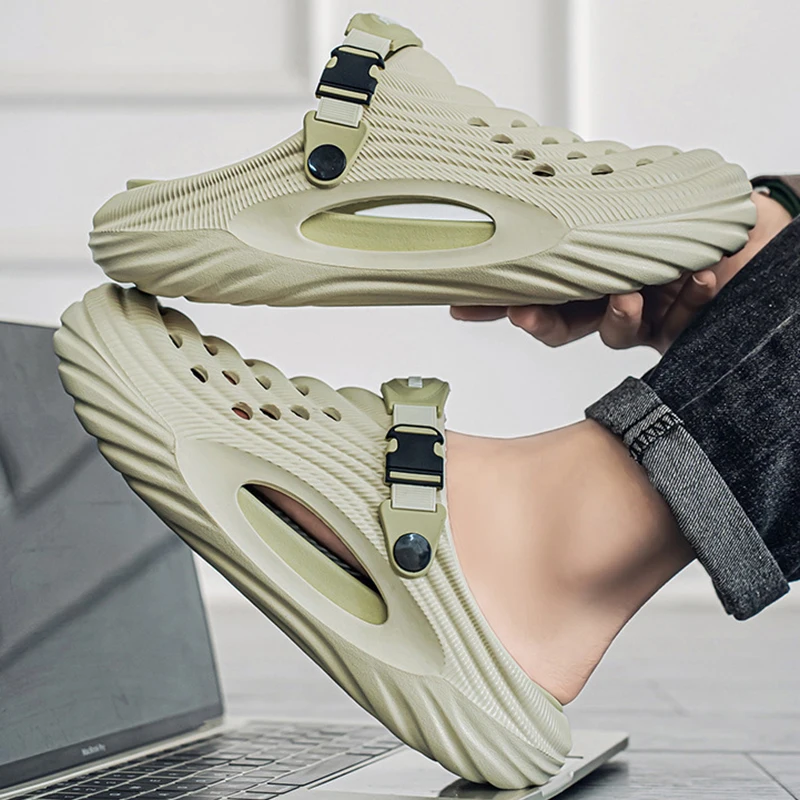 Outdoor Mens Summer EVA Slippe - Fishing Belt recension och pris