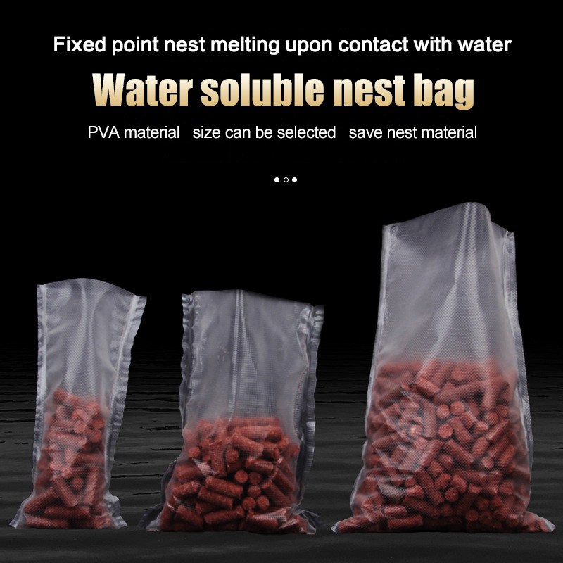 ★▲50Pcs PVA Bags For Carp Fish - Fishing Backpack recension och pris