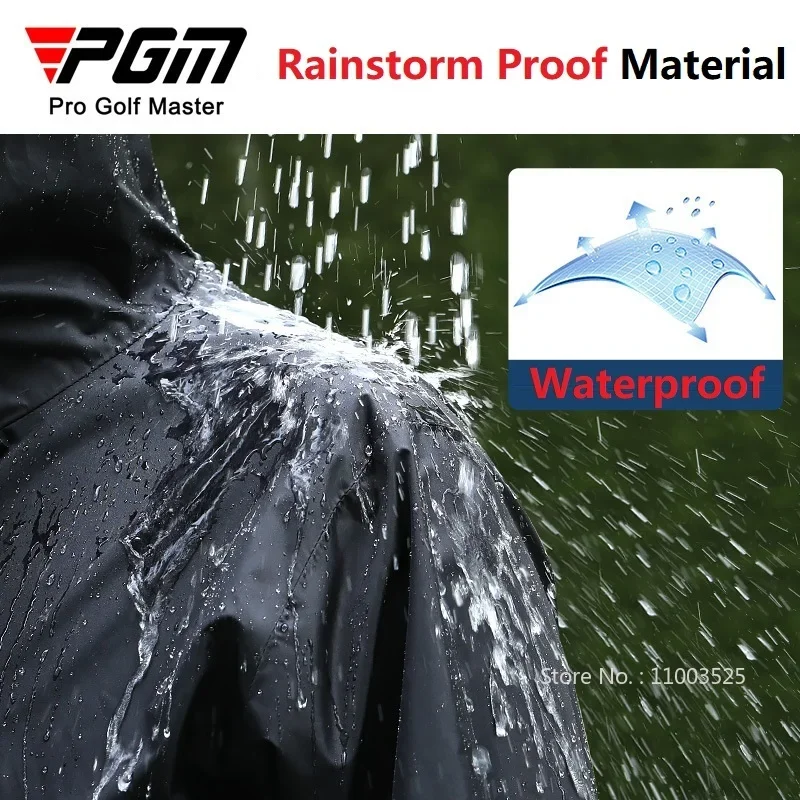 Pgm Men Golf Raincoat Rain Pan - Fishing Rain Suit recension och pris