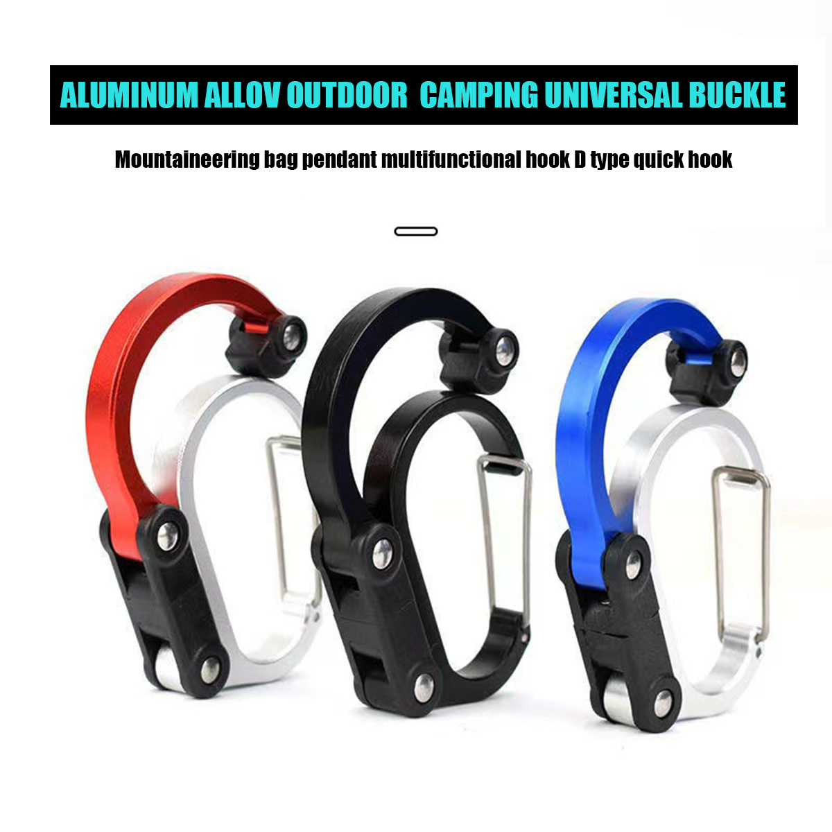Dtype Hook Gear Clip Carabiner - Fishing Backpack recension och pris